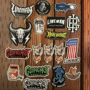 Lineman Hardhat Ultimate Sticker Pack - Total of 18 Stickers - Perfect Gift for Linemen - Unique Design & Size - Show Support for Their Profession