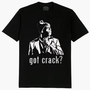 Daxx Chaxxelle Tyrone Biggums Got Crack Chicano clothing, Gangstes T-Shirt S-3XL Classic Cotton Fabric Menswear Top