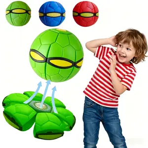 3PCS-Magic Metaball,Children's Bouncing Ball,Magic Flying Saucer,Bouncy Ball,Kids Toy Ball,Parent-Child Interaction yoga ufo toddler energy burner flat outdoor sport cool gifts for bounce,outdoor kid stuff