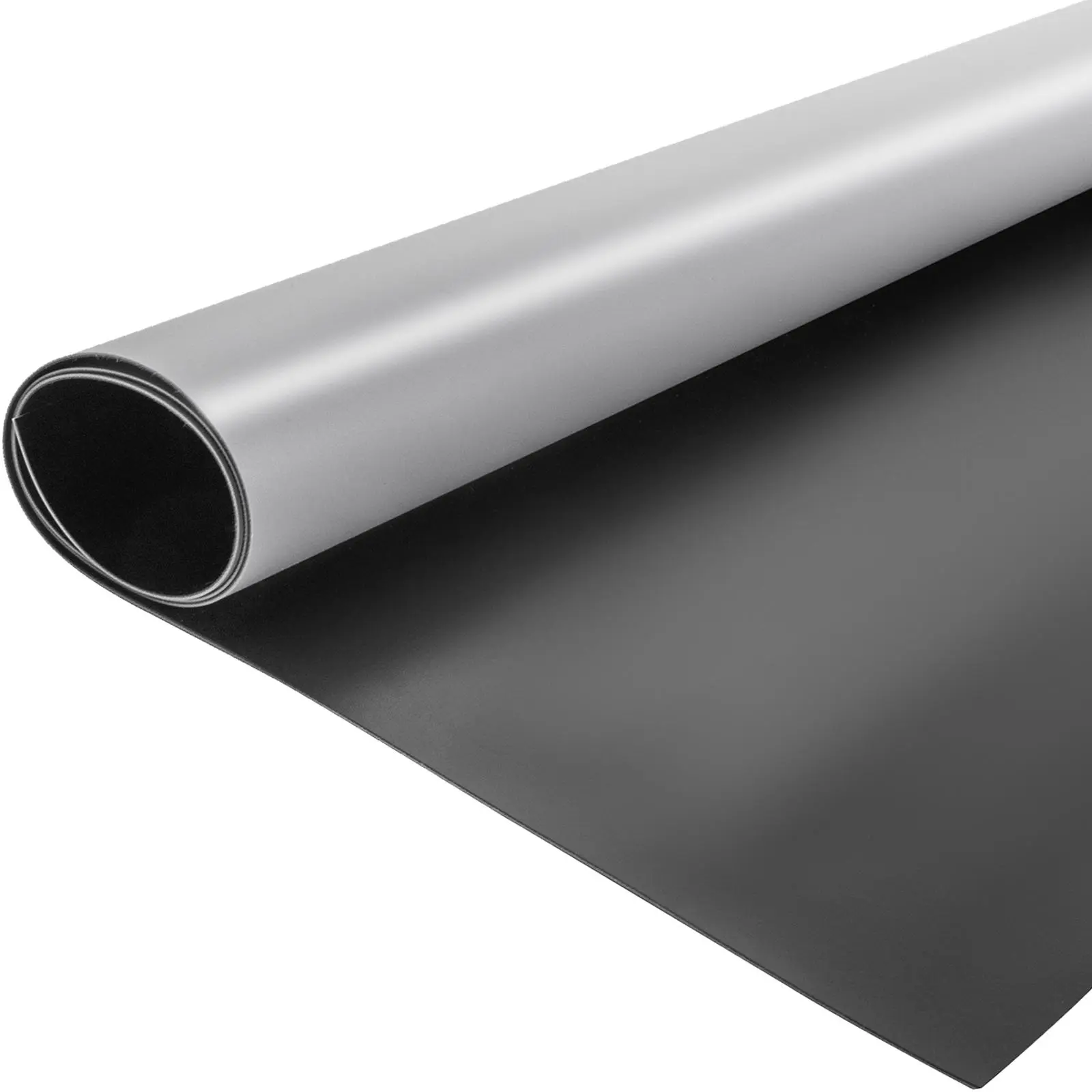 【summerfinds】VEVOR Dance Floor Roll Portable, 6.6x15.7ft Practice Dance Floor,1.5mm Thickness PVC Dance Flooring Grey/Black Roll Out Dance Floor Non-Slide & Wearproof Dance Floor Easy Cleaning for Ballet