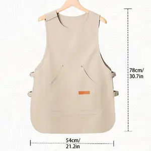Women's Multi-Pocket Waterproof Apron, Ideal for Kitchen Cooking, Cleaning, Gardening & Salon Work