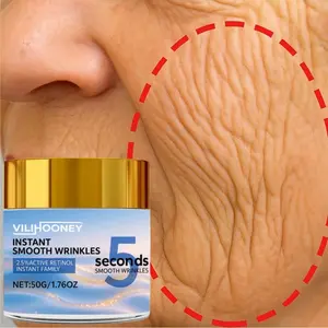 High Concentration Retinol Cream, Collagen, Vitamin C, Hyaluronic Acid, Honey, Deep Penetration, Moisture, Anti-Wrinkle, Multi-Functional Face Cream