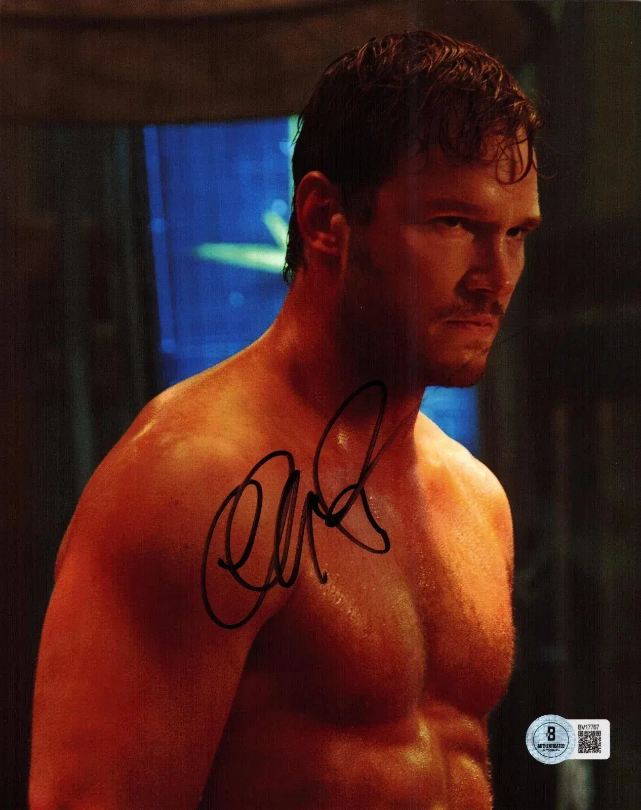 Chris Pratt Authentic Autographed 8x10 Photo