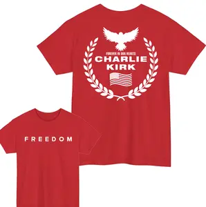 Wear Red on 14th October Shirt, Memorial T-shirt, Red Day Shirt, Freedom Red Tee, Women Men Patriotic Short Sleeve