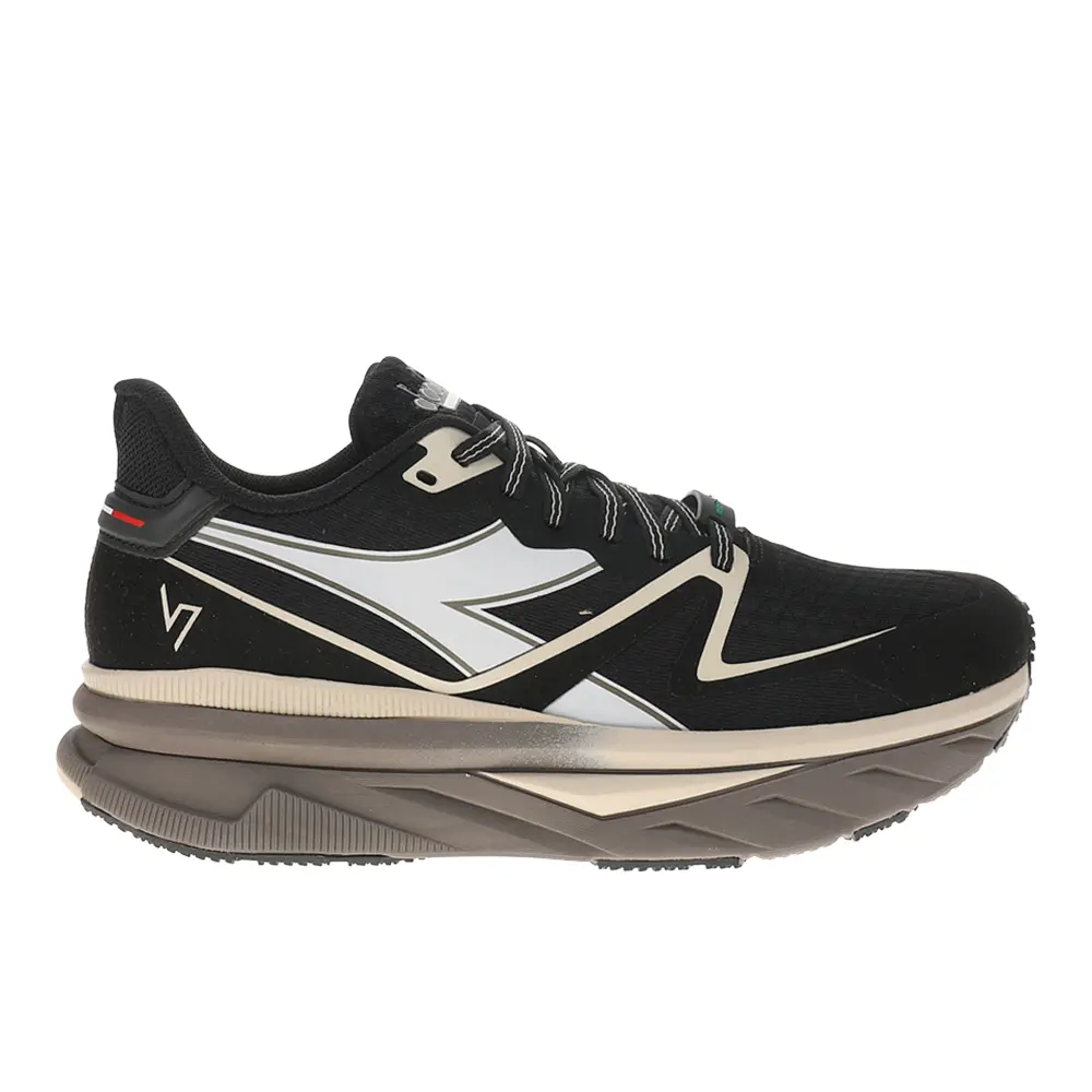 diadora Mens Atomo V7000 Running Sneakers Shoes - Black