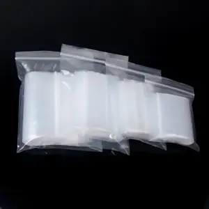 1 Pcs Random Transparent Plastic Packing Reclosable Bag Clear Zip Lock Bag