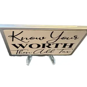 KNOW YOUR WORTH- Boss Up Your Networking: Custom Business Card Holders – Your Style, Your Vibe!