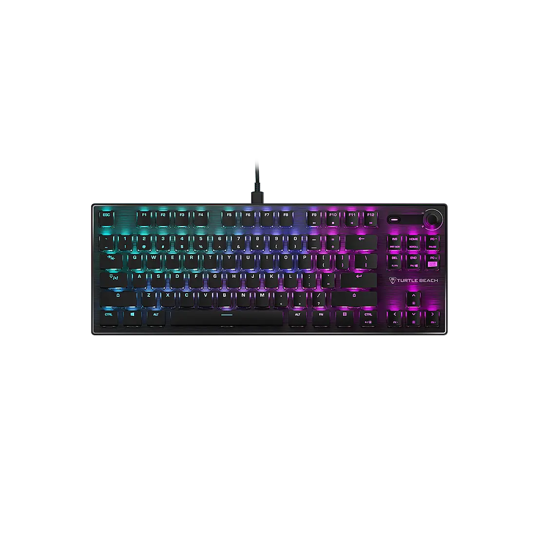 Turtle Beach Vulcan TKL Tenkeyless Linear Mechanical TITAN Switch PC Gaming Keyboard with Per-key AIMO RGB Lighting Turtle Beach Vulcan TKL Tenkeyless Linear Mechanical TITAN Switch PC Gaming Keyboard with Per-key AIMO RGB Lighting