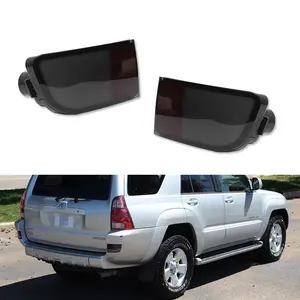 2pcs Pair Smoke Rear Bumper Reflector Marker lamps Lights For 2003 2004 2005 Toyota 4Runner,Replace OEM 81580-60111, 8158060111,81581-60100,TO1184101