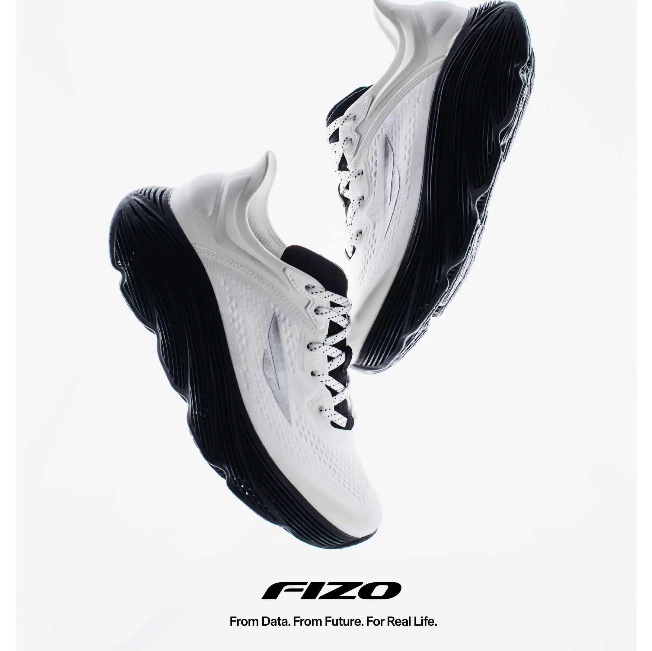 FIZO Glider 001 Men’s Custom Fit Casual Sneakers, 3D-Printed Cushioned Shoes for Walking & Everyday Comfort