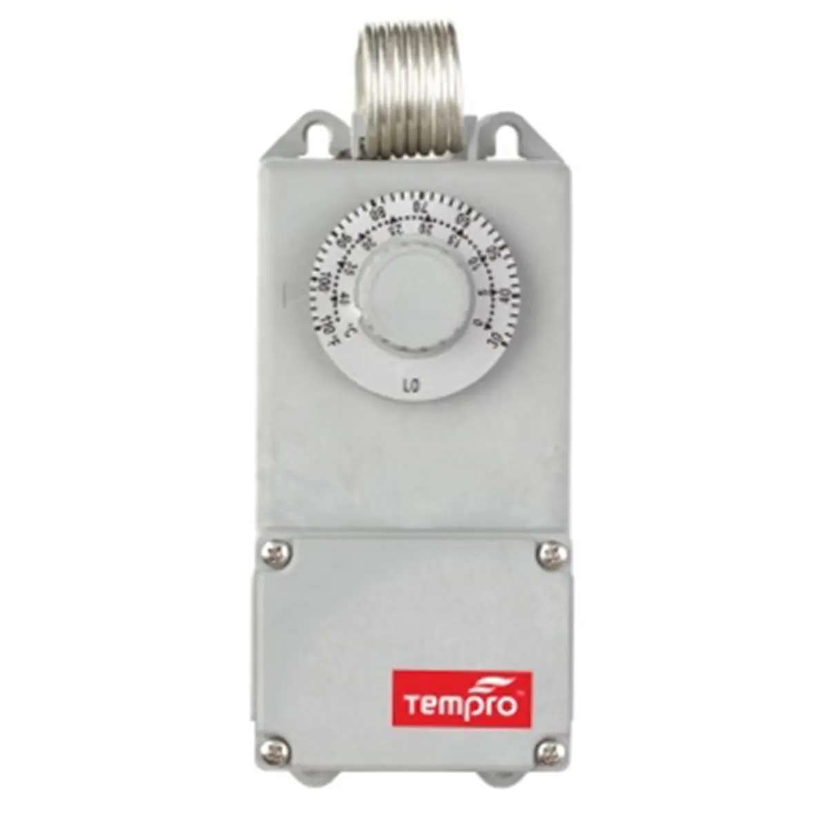 212 MAIN Tempro TP518 Adjustable Line Voltage Thermostat for Reptile & Amphibian, -30 to 110°F Range, Polymeric Housing, Isolated SPDT, Heat/Cool Function, UL & CSA Approved, Isolated Wiring Compartment, NEC 547 Compliant