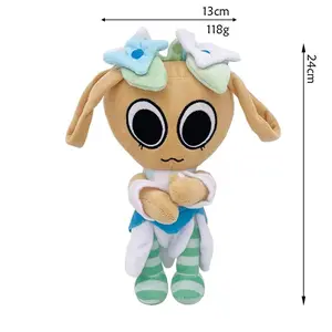 Bassie Plush Toys  Stuffed Figure Pillow Home Decor Collectible Gift for Game Lovers Friends Family Partners  plushies