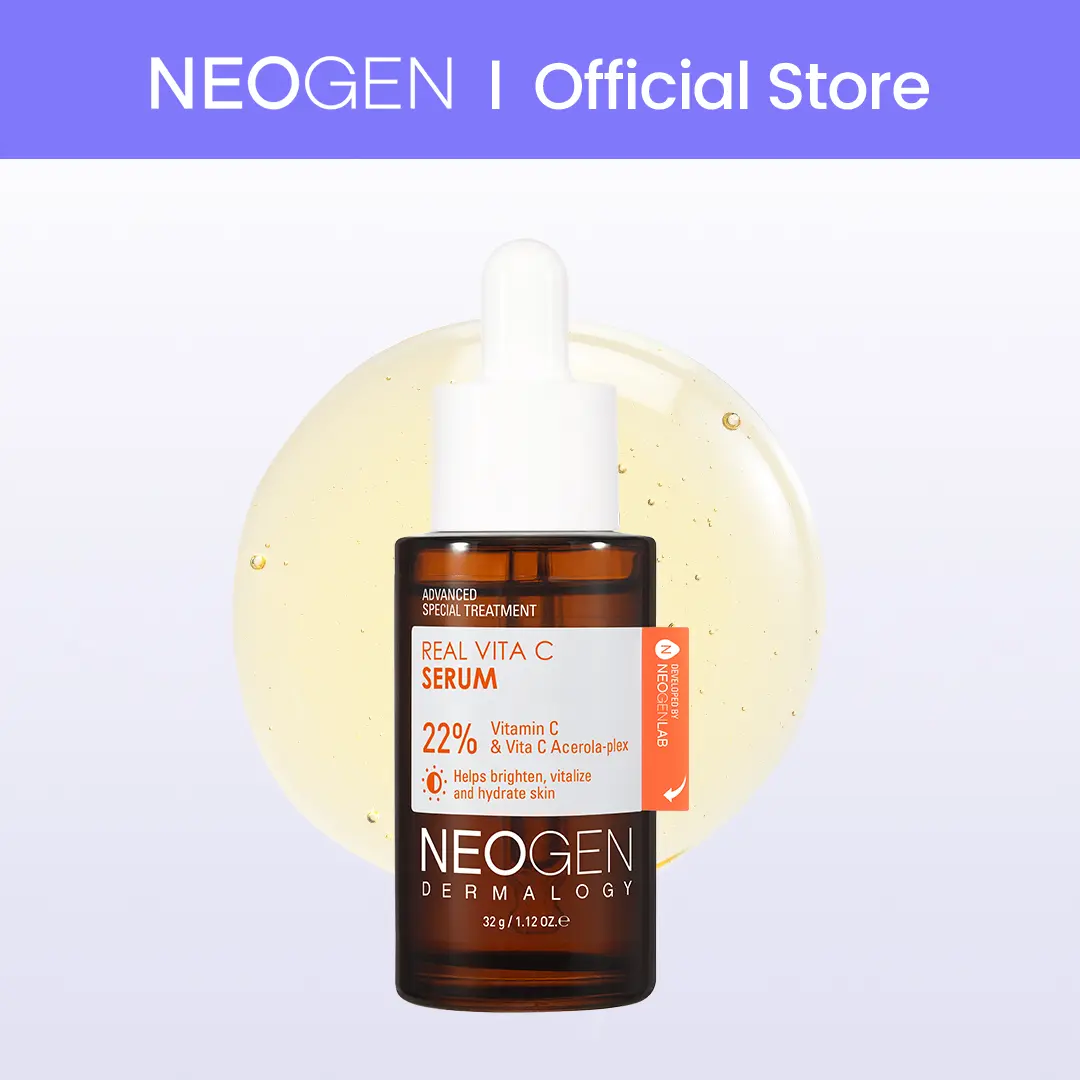 [Clearance] Real Vita C Serum l 32g l 1.12 oz l Hydrating Vitalizing Facial Serum l 22% Vitamin C l Even Skin Tone l Dark Spot Serum l Korean Skin Care