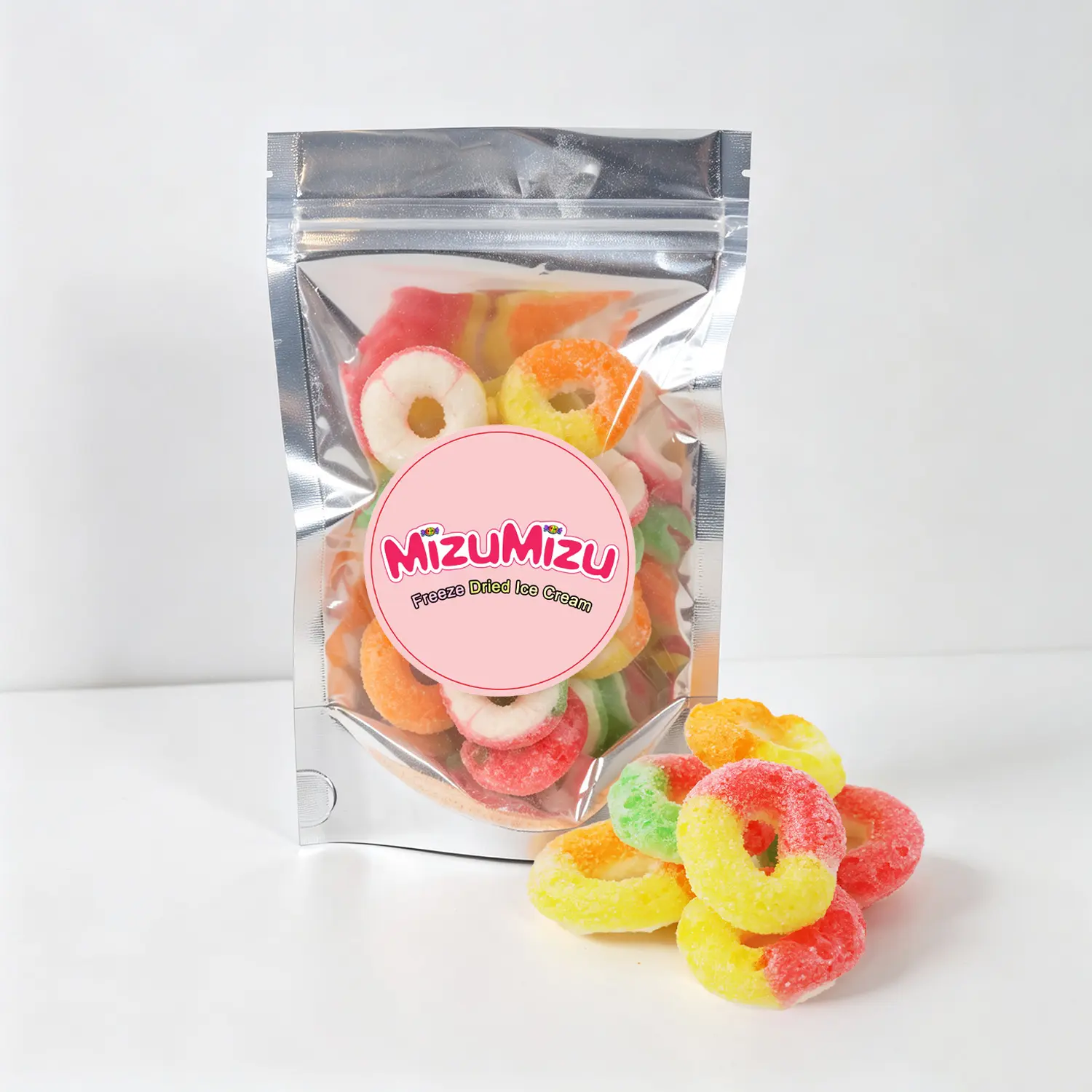 MIZUMIZU Freeze-Dried Sour Gummy Rings