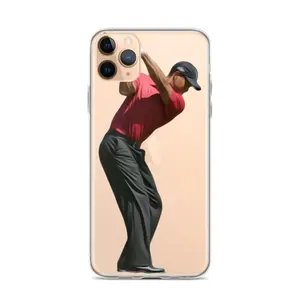Tiger Woods Swing Clear Case for iPhone®