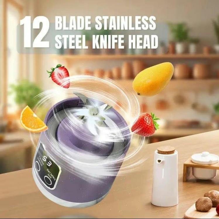 Best Mini Juicer Blender – 2-in-1 Ice Crusher & Smoothie Maker | Perfect for Liquid Diets, Fresh Juice, Shakes, Baby Food | USB Rechargeable & Easy to Clean | Great for Home, Office, Dorm, and Back-to-School Gifts cup portable vegetable Best Mini Juicer Blender – 2-in-1 Ice Crusher & Smoothie Maker | Perfect for Liquid Diets, Fresh Juice, Shakes, Baby Food | USB Rechargeable & Easy to Clean | Great for Home, Office, Dorm, and Back-to-School Gifts cup portable vegetable