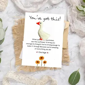 1-100pcs Resin Swan Mini Items for Classroom Kindness Gift, Positive Decor for Garden Aquarium, Cute Pottery Accessories