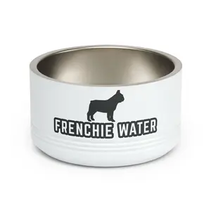 Frenchie Water Dog Bowl | French Bulldog Water Bowl | Cute Frenchie Feeding Bowl | Frenchie Mom Gift | Bully Balm Co
