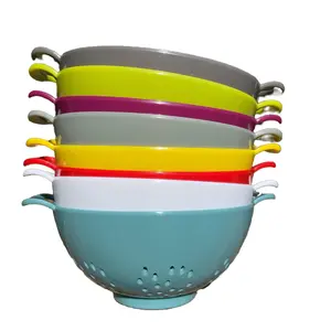 6" Plastic Mini Colander Strainer BPA Free Dishwasher Safe Kitchen Utensils