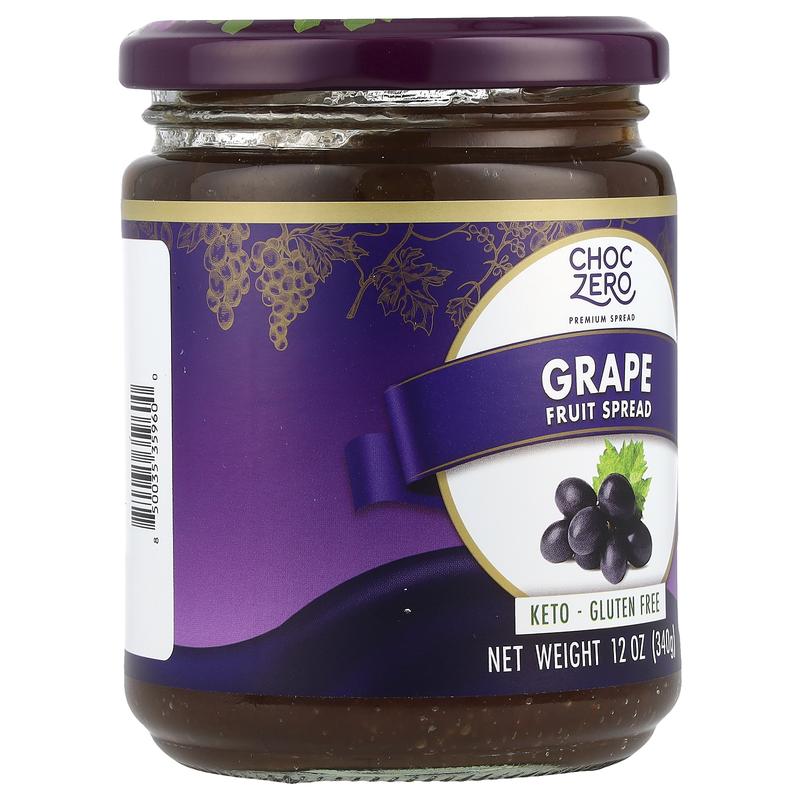ChocZero Fruit Spread, Grape, 12 oz (340 g)