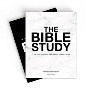The Bible Study: A One-Year Study of the Bible and How It Relates to You (2-Volume Set Including the Old & New Testaments)