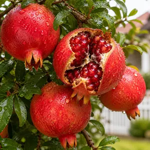 Premium Pomegranate Seeds  – Easy to Grow, Juicy & Sweet Fruit Tree, Perfect for Gardens, Patios, and Indoor Planting(100 pcs)