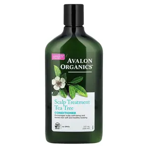 Avalon Organics Conditioner, Scalp Treatment, Tea Tree, 11 fl oz (325 g)