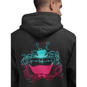 Vox-Inspired Hazbin Hotel Hoodie - Electrifying Style For Fashion S Cotton Fit
