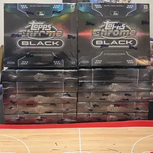 2026 Topps Chrome Black Baseball 12 box Pick Your Team
