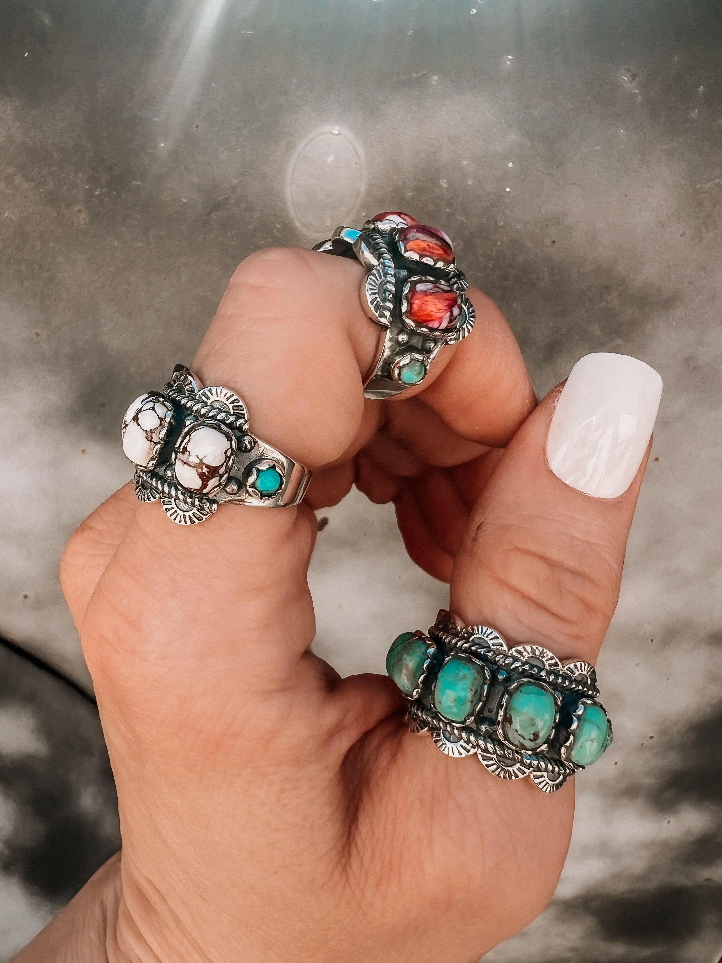 Wildest Dreams Handcrafted Look Sterling Silver Ring - Custom Size, Made to Order