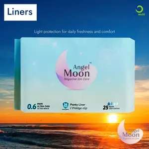 Angel Moon Serviette for Women - Comfortable and Absorbent Serviette for Menstrual Cycle and Menopause Symptoms - Ideal for Young Women - Hygienic and Reliable Choice