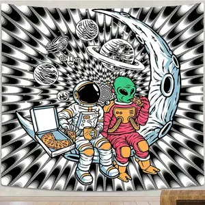 Alien Printed Tapestry, Flag For Room, Room Decor, Tapestry, Wall Art ,Room Stuffs, Flags For Room, Home Decor, Wall Tapestry