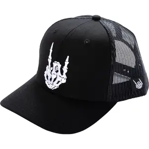 BadFlag Skeleton Hand Trucker Hat