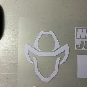 2x cowboy ranch decal Vinyl