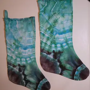 Tie Dye Christmas Stockings