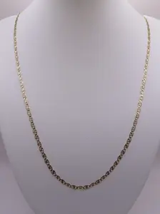 10k 3 tones gold chain 16in/3mm (2.43g