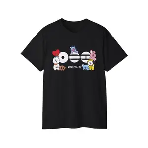 Arirang tour Shirt, Cute K-pop Unisex Cotton Tee Shirt