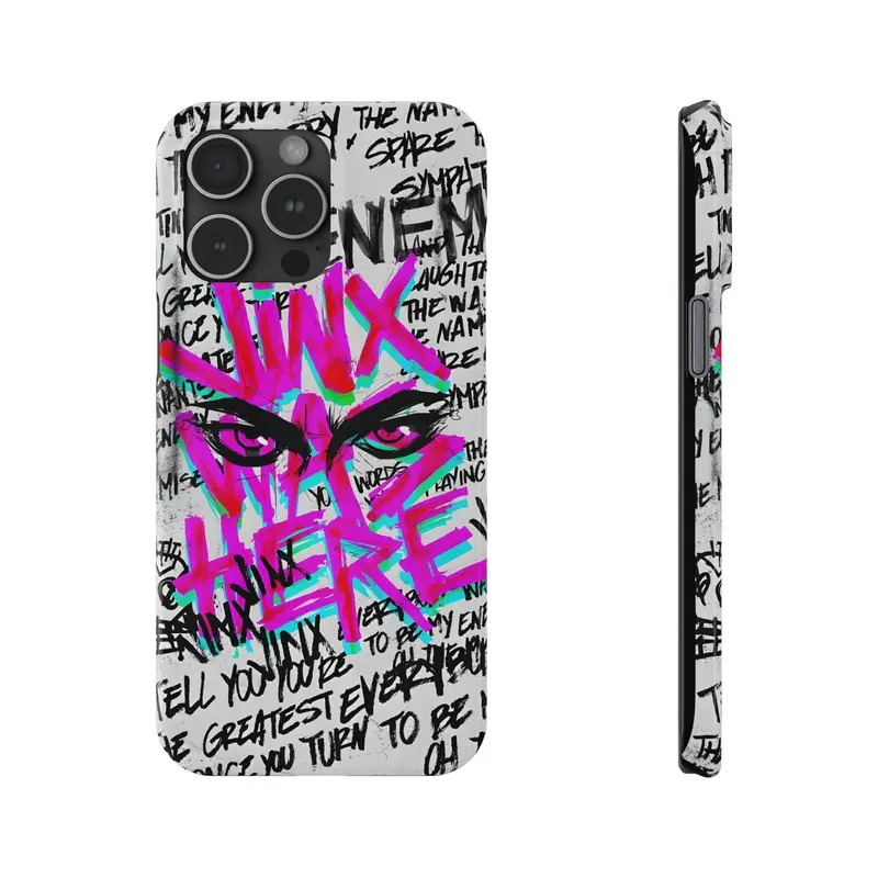 jinx graffiti phone case - TikTok Shop