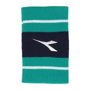 diadora Mens Wide Logo Wrist Bands  - Green