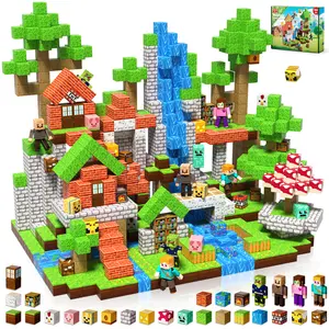 Magnetic Building Blocks - 160PCS  Magnetic Building Blocks Suitable for Children Aged 4-8, Magnetic Cube Stacking Toys, STEM Educational Toys for Classrooms, Birthday Gifts for Boys and Girls Aged 3-4-5-6-7-8-12 years old