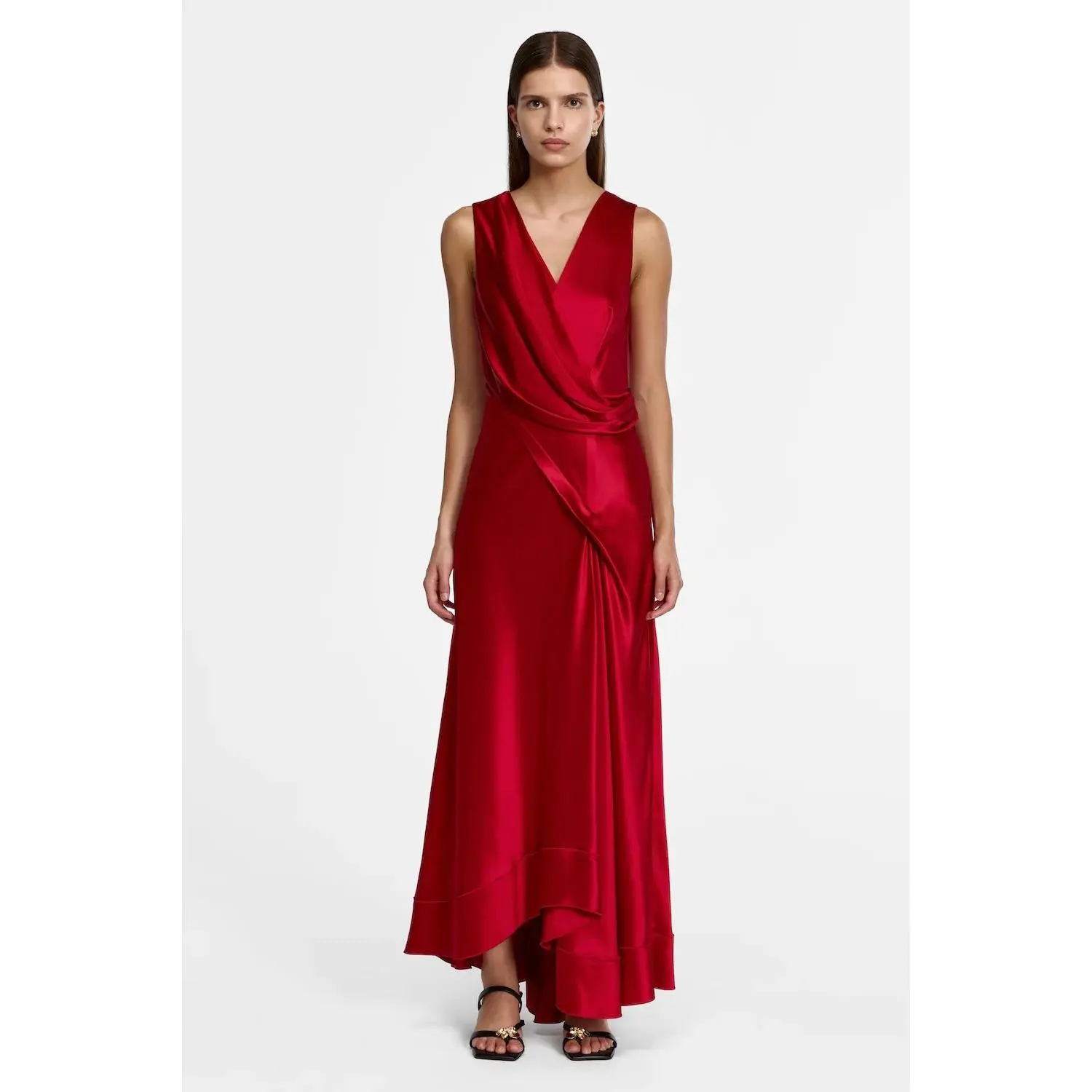 Acler Eastoncroft Maxi Dress in Garnet