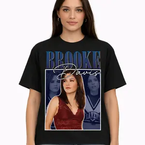 Brooke Davis One Tree Hill Vintage T-Shirt, 90s TV Show Aesthetic Tee, Retro Graphic Shirt, Unisex Fan Gift