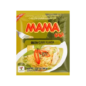 MAMA Oriental Style Instant Noodles Green Curry Flavor 90g