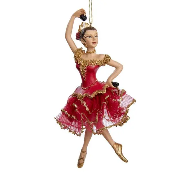 Nutcracker! Magical Christmas Ballet & Kurt Adler - Nutcracker Suite Spanish Dancer Ornament