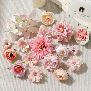 Various Artificial Flower Sets, Bulk Handmade Floral Supplies, Mother's Day DIY Gifts, Spring Home Decorations, Rk001 Model