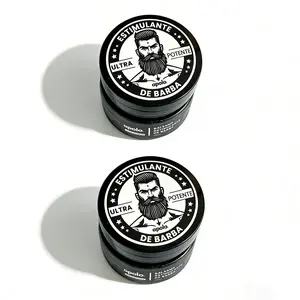 Apolo Ultra Potente Beard Stimulant Balm 100mL - Ultra Potente Formula for Fuller Healthier Beards - Ideal for Regular Use - Suitable for All Beard Types