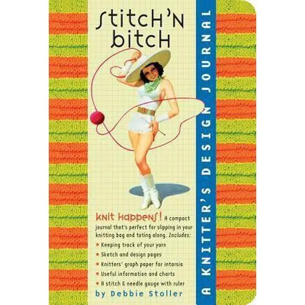 USED-Stitch 'N Bitch: A Knitter's Design Journal by Debbie Stoller (Paperback)