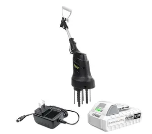 Restored Sun Joe 24V 24V-CTLR-LTE | 2-in-1 Hand Held & Long Handle Tiller Cultivator (Refurbished)