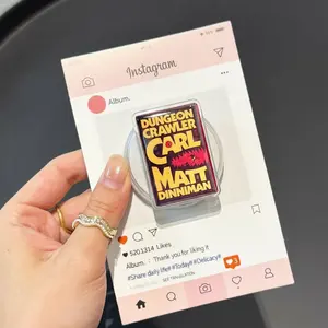 The Full Crawl Mini Book Collection Phone Grip, Aesthetic Dungeon Crawler Carl Series Magsafe Holder, Trendy LitRPG Book Stack Griptok, Unique Gift for Matt Dinniman Fans & Kindle Readers