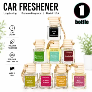 1 Bottle Pick 70+Scent Car Freshener Hanging Air Diffuser Made in USA Last 60 Days